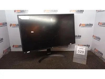 LOTE 020 - 01 MONITOR LCD 32’’ MARCA LG. (NO ESTADO) ATENÇÃO! FAZER A VISITAÇÃO ANTES DE ARREMATAR, NÃO SABEMOS SE FUNCIONA, LEILÃO NÃO TEM GARANTIA E NEM DEVOLUÇÃO, SUJEITO A POSSÍVEIS AVARIAS VISÍVEIS/OCULTAS E/OU AUSÊNCIA DE COMPONENTES.