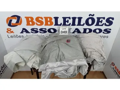 LOTE 049 - 01 LOTE COM CORTINAS CINZA. (NO ESTADO) ATENÇÃO! FAZER A VISITAÇÃO ANTES DE ARREMATAR, NÃO SABEMOS SE FUNCIONA, LEILÃO NÃO TEM GARANTIA E NEM DEVOLUÇÃO, SUJEITO A POSSÍVEIS AVARIAS VISÍVEIS/OCULTAS E/OU AUSÊNCIA DE COMPONENTES.