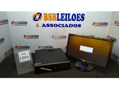 LOTE 120 - 01 CPU CORE 2 QUAD, 2G, HD 500 E 01 MONITOR HP. (NO ESTADO) ATENÇÃO! FAZER A VISITAÇÃO ANTES DE ARREMATAR, NÃO SABEMOS SE FUNCIONA, LEILÃO NÃO TEM GARANTIA E NEM DEVOLUÇÃO, SUJEITO A POSSÍVEIS AVARIAS VISÍVEIS/OCULTAS E/OU AUSÊNCIA DE COMPONENTES.