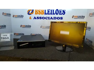 LOTE 195 - 01 CPU CORE 2 QUAD, 2G, HD 500 E 01 MONITOR LENOVO. (NO ESTADO) ATENÇÃO! FAZER A VISITAÇÃO ANTES DE ARREMATAR, NÃO SABEMOS SE FUNCIONA, LEILÃO NÃO TEM GARANTIA E NEM DEVOLUÇÃO, SUJEITO A POSSÍVEIS AVARIAS VISÍVEIS/OCULTAS E/OU AUSÊNCIA DE COMPONENTES.
