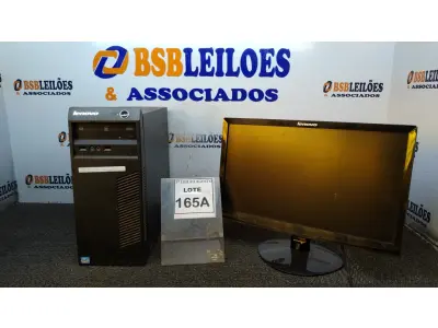 LOTE 165 - 01 CPU I3 3° GERAÇÃO, 2G, HD 500 E 01 MONITOR LENOVO. (NO ESTADO) ATENÇÃO! FAZER A VISITAÇÃO ANTES DE ARREMATAR, NÃO SABEMOS SE FUNCIONA, LEILÃO NÃO TEM GARANTIA E NEM DEVOLUÇÃO, SUJEITO A POSSÍVEIS AVARIAS VISÍVEIS/OCULTAS E/OU AUSÊNCIA DE COMPONENTES.