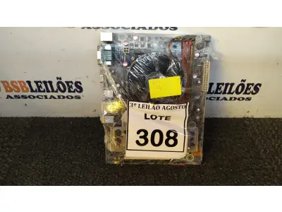 LOTE 308 - 01 PLACA MÃE I5 4° GERAÇÃO 4G RAM. (NO ESTADO) ATENÇÃO! FAZER A VISITAÇÃO ANTES DE ARREMATAR, NÃO SABEMOS SE FUNCIONA, LEILÃO NÃO TEM GARANTIA E NEM DEVOLUÇÃO, SUJEITO A POSSÍVEIS AVARIAS VISÍVEIS/OCULTAS E/OU AUSÊNCIA DE COMPONENTES.