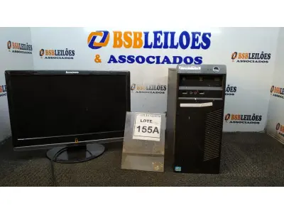 LOTE 155 - 01 CPU I3 3° GERAÇÃO, 2G, HD 500 E 01 MONITOR LENOVO. (NO ESTADO) ATENÇÃO! FAZER A VISITAÇÃO ANTES DE ARREMATAR, NÃO SABEMOS SE FUNCIONA, LEILÃO NÃO TEM GARANTIA E NEM DEVOLUÇÃO, SUJEITO A POSSÍVEIS AVARIAS VISÍVEIS/OCULTAS E/OU AUSÊNCIA DE COMPONENTES.