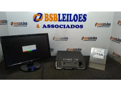 LOTE 010 - 01 CPU I3 6° GERAÇÃO, 4G, HD 500 E 01 MONITOR HP. (NO ESTADO) ATENÇÃO! FAZER A VISITAÇÃO ANTES DE ARREMATAR, NÃO SABEMOS SE FUNCIONA, LEILÃO NÃO TEM GARANTIA E NEM DEVOLUÇÃO, SUJEITO A POSSÍVEIS AVARIAS VISÍVEIS/OCULTAS E/OU AUSÊNCIA DE COMPONENTES.