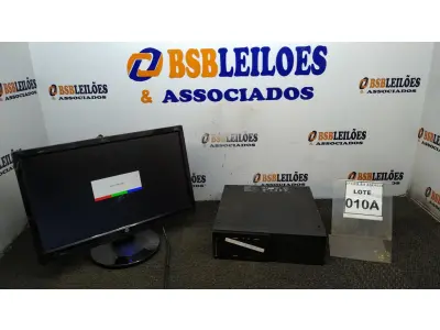 LOTE 010 - 01 CPU I3 6° GERAÇÃO, 4G, HD 500 E 01 MONITOR HP. (NO ESTADO) ATENÇÃO! FAZER A VISITAÇÃO ANTES DE ARREMATAR, NÃO SABEMOS SE FUNCIONA, LEILÃO NÃO TEM GARANTIA E NEM DEVOLUÇÃO, SUJEITO A POSSÍVEIS AVARIAS VISÍVEIS/OCULTAS E/OU AUSÊNCIA DE COMPONENTES.