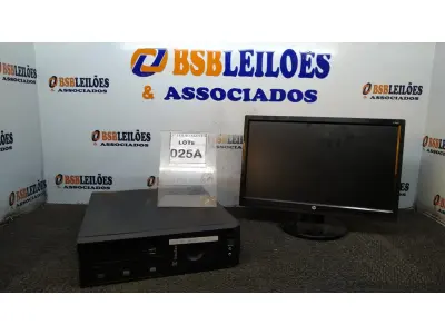 LOTE 025 - 01 CPU I5 3° GERAÇÃO, 8G, HD 500 E 01 MONITOR HP. (NO ESTADO) ATENÇÃO! FAZER A VISITAÇÃO ANTES DE ARREMATAR, NÃO SABEMOS SE FUNCIONA, LEILÃO NÃO TEM GARANTIA E NEM DEVOLUÇÃO, SUJEITO A POSSÍVEIS AVARIAS VISÍVEIS/OCULTAS E/OU AUSÊNCIA DE COMPONENTES.