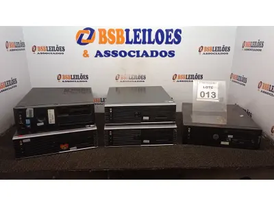 LOTE 013 - 05 CPU’S MARCAS E MODELOS DIVERSOS. (NO ESTADO) ATENÇÃO! FAZER A VISITAÇÃO ANTES DE ARREMATAR, NÃO SABEMOS SE FUNCIONA, LEILÃO NÃO TEM GARANTIA E NEM DEVOLUÇÃO, SUJEITO A POSSÍVEIS AVARIAS VISÍVEIS/OCULTAS E/OU AUSÊNCIA DE COMPONENTES.