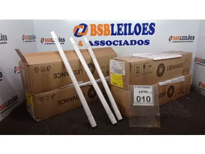 LOTE 010 - 01 LOTE COM GRANDE QUANTIDADE DE LÂMPADAS LED. (NO ESTADO) ATENÇÃO! FAZER A VISITAÇÃO ANTES DE ARREMATAR, NÃO SABEMOS SE FUNCIONA, LEILÃO NÃO TEM GARANTIA E NEM DEVOLUÇÃO, SUJEITO A POSSÍVEIS AVARIAS VISÍVEIS/OCULTAS E/OU AUSÊNCIA DE COMPONENTES.