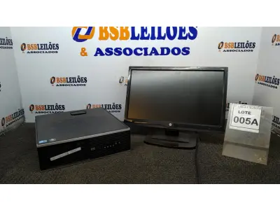 LOTE 005 - 01 CPU CORE 2 QUAD, 2G, HD 500 E 01 MONITOR HP. (NO ESTADO) ATENÇÃO! FAZER A VISITAÇÃO ANTES DE ARREMATAR, NÃO SABEMOS SE FUNCIONA, LEILÃO NÃO TEM GARANTIA E NEM DEVOLUÇÃO, SUJEITO A POSSÍVEIS AVARIAS VISÍVEIS/OCULTAS E/OU AUSÊNCIA DE COMPONENTES.