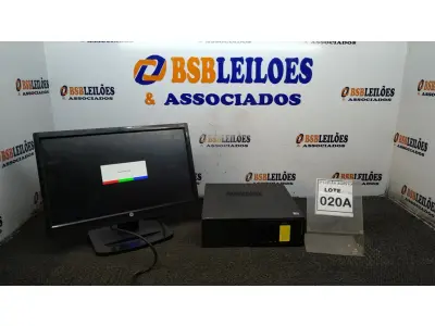 LOTE 020 - 01 CPU I3 6° GERAÇÃO, 4G, HD 500 E 01 MONITOR HP. (NO ESTADO) ATENÇÃO! FAZER A VISITAÇÃO ANTES DE ARREMATAR, NÃO SABEMOS SE FUNCIONA, LEILÃO NÃO TEM GARANTIA E NEM DEVOLUÇÃO, SUJEITO A POSSÍVEIS AVARIAS VISÍVEIS/OCULTAS E/OU AUSÊNCIA DE COMPONENTES.