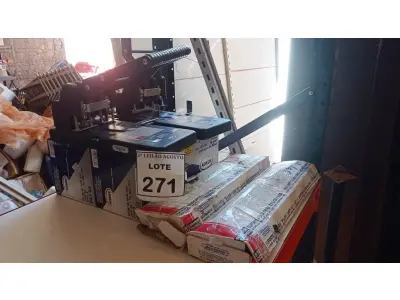 LOTE 271 - 02 SUPORTES FIXOS PARA TV. (NO ESTADO) ATENÇÃO! FAZER A VISITAÇÃO ANTES DE ARREMATAR, NÃO SABEMOS SE FUNCIONA, LEILÃO NÃO TEM GARANTIA E NEM DEVOLUÇÃO, SUJEITO A POSSÍVEIS AVARIAS VISÍVEIS/OCULTAS E/OU AUSÊNCIA DE COMPONENTES.