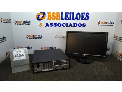 LOTE 025 - 01 CPU I5 3° GERAÇÃO, 8G, HD 500 E 01 MONITOR HP. (NO ESTADO) ATENÇÃO! FAZER A VISITAÇÃO ANTES DE ARREMATAR, NÃO SABEMOS SE FUNCIONA, LEILÃO NÃO TEM GARANTIA E NEM DEVOLUÇÃO, SUJEITO A POSSÍVEIS AVARIAS VISÍVEIS/OCULTAS E/OU AUSÊNCIA DE COMPONENTES.