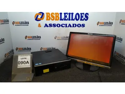 LOTE 090 - 01 CPU I5 2°GERAÇÃO, 2G E 01 MONITOR DELL. (NO ESTADO) ATENÇÃO! FAZER A VISITAÇÃO ANTES DE ARREMATAR, NÃO SABEMOS SE FUNCIONA, LEILÃO NÃO TEM GARANTIA E NEM DEVOLUÇÃO, SUJEITO A POSSÍVEIS AVARIAS VISÍVEIS/OCULTAS E/OU AUSÊNCIA DE COMPONENTES.