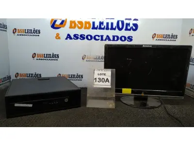LOTE 130 - 01 CPU A10 PRO 7800, 2G, HD 500, PLACA DEDICADA 2G E 01 MONITOR LENOVO. (NO ESTADO) ATENÇÃO! FAZER A VISITAÇÃO ANTES DE ARREMATAR, NÃO SABEMOS SE FUNCIONA, LEILÃO NÃO TEM GARANTIA E NEM DEVOLUÇÃO, SUJEITO A POSSÍVEIS AVARIAS VISÍVEIS/OCULTAS E/OU AUSÊNCIA DE COMPONENTES.