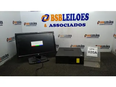 LOTE 020 - 01 CPU I3 6° GERAÇÃO, 4G, HD 500 E 01 MONITOR HP. (NO ESTADO) ATENÇÃO! FAZER A VISITAÇÃO ANTES DE ARREMATAR, NÃO SABEMOS SE FUNCIONA, LEILÃO NÃO TEM GARANTIA E NEM DEVOLUÇÃO, SUJEITO A POSSÍVEIS AVARIAS VISÍVEIS/OCULTAS E/OU AUSÊNCIA DE COMPONENTES.