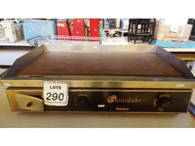 LOTE 290 - 01 CHAPA GATROLIDER 80CM. (NO ESTADO) ATENÇÃO! FAZER A VISITAÇÃO ANTES DE ARREMATAR, NÃO SABEMOS SE FUNCIONA, LEILÃO NÃO TEM GARANTIA E NEM DEVOLUÇÃO, SUJEITO A POSSÍVEIS AVARIAS VISÍVEIS/OCULTAS E/OU AUSÊNCIA DE COMPONENTES.