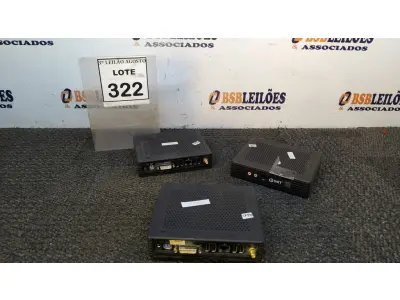 LOTE 322 - 03 MINIS CPU MARCA INIT. (NO ESTADO) ATENÇÃO! FAZER A VISITAÇÃO ANTES DE ARREMATAR, NÃO SABEMOS SE FUNCIONA, LEILÃO NÃO TEM GARANTIA E NEM DEVOLUÇÃO, SUJEITO A POSSÍVEIS AVARIAS VISÍVEIS/OCULTAS E/OU AUSÊNCIA DE COMPONENTES.