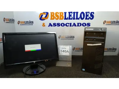 LOTE 140 - 01 CPU I3 3° GERAÇÃO, 2G, HD 500 E 01 MONITOR HP. (NO ESTADO) ATENÇÃO! FAZER A VISITAÇÃO ANTES DE ARREMATAR, NÃO SABEMOS SE FUNCIONA, LEILÃO NÃO TEM GARANTIA E NEM DEVOLUÇÃO, SUJEITO A POSSÍVEIS AVARIAS VISÍVEIS/OCULTAS E/OU AUSÊNCIA DE COMPONENTES.