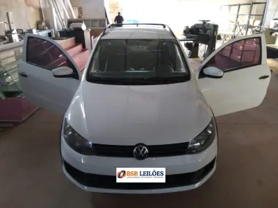LOTE 404 - 01 VW SAVEIRO 1.6 CE FLEX, COR BRANCA ANO 2014/2015. (NO ESTADO) ATENÇÃO! FAZER A VISITAÇÃO ANTES DE ARREMATAR, NÃO SABEMOS SE FUNCIONA, LEILÃO NÃO TEM GARANTIA E NEM DEVOLUÇÃO, SUJEITO A POSSÍVEIS AVARIAS VISÍVEIS/OCULTAS E/OU AUSÊNCIA DE COMPONENTES.