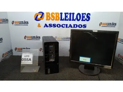 LOTE 055 - 01 CPU CELEROW J180 2G E 01 MONITOR SAMSUNG (NO ESTADO) ATENÇÃO! FAZER A VISITAÇÃO ANTES DE ARREMATAR, NÃO SABEMOS SE FUNCIONA, LEILÃO NÃO TEM GARANTIA E NEM DEVOLUÇÃO, SUJEITO A POSSÍVEIS AVARIAS VISÍVEIS/OCULTAS E/OU AUSÊNCIA DE COMPONENTES.