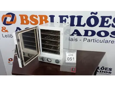 LOTE 051 - 01 ESTUFA DE ESTERILIZAÇÃO E SECAGEM. (NO ESTADO) ATENÇÃO! FAZER A VISITAÇÃO ANTES DE ARREMATAR, NÃO SABEMOS SE FUNCIONA, LEILÃO NÃO TEM GARANTIA E NEM DEVOLUÇÃO, SUJEITO A POSSÍVEIS AVARIAS VISÍVEIS/OCULTAS E/OU AUSÊNCIA DE COMPONENTES.