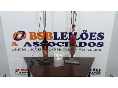 LOTE 050 - 02 ASPIRADORES DE PÓ DE MÃO. (NO ESTADO) ATENÇÃO! FAZER A VISITAÇÃO ANTES DE ARREMATAR, NÃO SABEMOS SE FUNCIONA, LEILÃO NÃO TEM GARANTIA E NEM DEVOLUÇÃO, SUJEITO A POSSÍVEIS AVARIAS VISÍVEIS/OCULTAS E/OU AUSÊNCIA DE COMPONENTES.