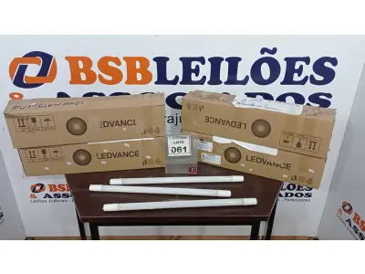 LOTE 061 - 01 LOTE COM GRANDE QUANTIDADE DE LÂMPADAS LED. (NO ESTADO) ATENÇÃO! FAZER A VISITAÇÃO ANTES DE ARREMATAR, NÃO SABEMOS SE FUNCIONA, LEILÃO NÃO TEM GARANTIA E NEM DEVOLUÇÃO, SUJEITO A POSSÍVEIS AVARIAS VISÍVEIS/OCULTAS E/OU AUSÊNCIA DE COMPONENTES.