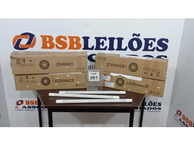 LOTE 061 - 01 LOTE COM GRANDE QUANTIDADE DE LÂMPADAS LED. (NO ESTADO) ATENÇÃO! FAZER A VISITAÇÃO ANTES DE ARREMATAR, NÃO SABEMOS SE FUNCIONA, LEILÃO NÃO TEM GARANTIA E NEM DEVOLUÇÃO, SUJEITO A POSSÍVEIS AVARIAS VISÍVEIS/OCULTAS E/OU AUSÊNCIA DE COMPONENTES.