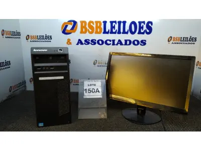 LOTE 150 - 01 CPU I3 3° GERAÇÃO, 2G, HD 500 E 01 MONITOR LENOVO. (NO ESTADO) ATENÇÃO! FAZER A VISITAÇÃO ANTES DE ARREMATAR, NÃO SABEMOS SE FUNCIONA, LEILÃO NÃO TEM GARANTIA E NEM DEVOLUÇÃO, SUJEITO A POSSÍVEIS AVARIAS VISÍVEIS/OCULTAS E/OU AUSÊNCIA DE COMPONENTES.