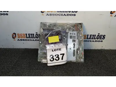 LOTE 337 - 01 PLACA MÃE I3 3° GERAÇÃO 2G RAM. (NO ESTADO) ATENÇÃO! FAZER A VISITAÇÃO ANTES DE ARREMATAR, NÃO SABEMOS SE FUNCIONA, LEILÃO NÃO TEM GARANTIA E NEM DEVOLUÇÃO, SUJEITO A POSSÍVEIS AVARIAS VISÍVEIS/OCULTAS E/OU AUSÊNCIA DE COMPONENTES.