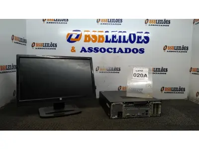 LOTE 020 - 01 CPU I3 6° GERAÇÃO, 4G, HD 500 E 01 MONITOR HP. (NO ESTADO) ATENÇÃO! FAZER A VISITAÇÃO ANTES DE ARREMATAR, NÃO SABEMOS SE FUNCIONA, LEILÃO NÃO TEM GARANTIA E NEM DEVOLUÇÃO, SUJEITO A POSSÍVEIS AVARIAS VISÍVEIS/OCULTAS E/OU AUSÊNCIA DE COMPONENTES.