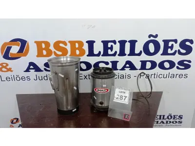 LOTE 287 - 01 LIQUIDIFICADOR INDUSTRIAL COM AVARIA. (NO ESTADO) ATENÇÃO! FAZER A VISITAÇÃO ANTES DE ARREMATAR, NÃO SABEMOS SE FUNCIONA, LEILÃO NÃO TEM 270GARANTIA E NEM DEVOLUÇÃO, SUJEITO A POSSÍVEIS AVARIAS VISÍVEIS/OCULTAS E/OU AUSÊNCIA DE COMPONENTES.