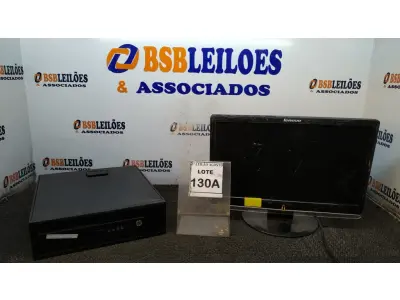 LOTE 130 - 01 CPU A10 PRO 7800, 2G, HD 500, PLACA DEDICADA 2G E 01 MONITOR LENOVO. (NO ESTADO) ATENÇÃO! FAZER A VISITAÇÃO ANTES DE ARREMATAR, NÃO SABEMOS SE FUNCIONA, LEILÃO NÃO TEM GARANTIA E NEM DEVOLUÇÃO, SUJEITO A POSSÍVEIS AVARIAS VISÍVEIS/OCULTAS E/OU AUSÊNCIA DE COMPONENTES.
