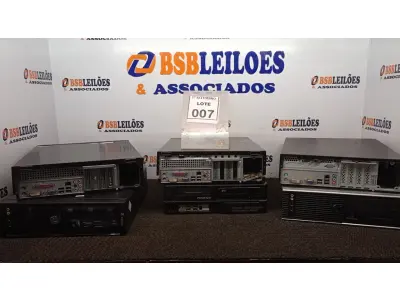 LOTE 007 - 06 CPU’S DE MARCAS E MODELOS DIVERSOS. (NO ESTADO) ATENÇÃO! FAZER A VISITAÇÃO ANTES DE ARREMATAR, NÃO SABEMOS SE FUNCIONA, LEILÃO NÃO TEM GARANTIA E NEM DEVOLUÇÃO, SUJEITO A POSSÍVEIS AVARIAS VISÍVEIS/OCULTAS E/OU AUSÊNCIA DE COMPONENTES.