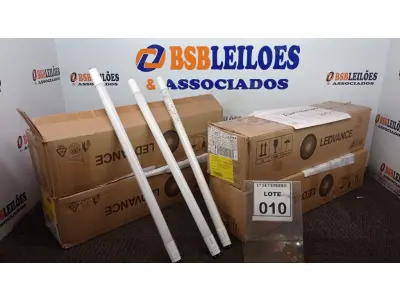 LOTE 010 - 01 LOTE COM GRANDE QUANTIDADE DE LÂMPADAS LED. (NO ESTADO) ATENÇÃO! FAZER A VISITAÇÃO ANTES DE ARREMATAR, NÃO SABEMOS SE FUNCIONA, LEILÃO NÃO TEM GARANTIA E NEM DEVOLUÇÃO, SUJEITO A POSSÍVEIS AVARIAS VISÍVEIS/OCULTAS E/OU AUSÊNCIA DE COMPONENTES.