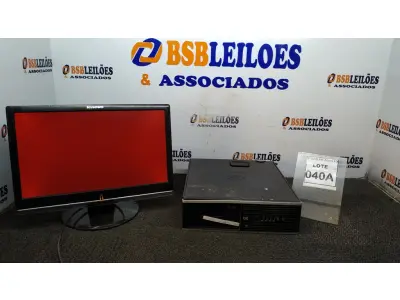 LOTE 040 - 01 CPU CORE 2 QUAD, 2G, HD 500 E 01 MONITOR LENOVO. (NO ESTADO) ATENÇÃO! FAZER A VISITAÇÃO ANTES DE ARREMATAR, NÃO SABEMOS SE FUNCIONA, LEILÃO NÃO TEM GARANTIA E NEM DEVOLUÇÃO, SUJEITO A POSSÍVEIS AVARIAS VISÍVEIS/OCULTAS E/OU AUSÊNCIA DE COMPONENTES.