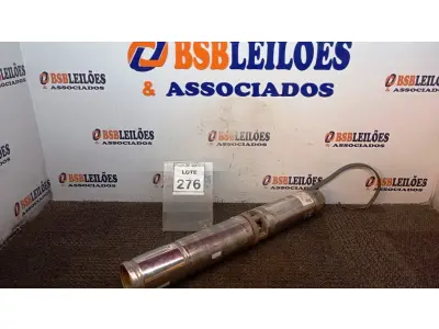 LOTE 276 - 01 BOMBA DE ÁGUA PARA POÇOS ARTESIANOS CROMADA. (NO ESTADO) ATENÇÃO! FAZER A VISITAÇÃO ANTES DE ARREMATAR, NÃO SABEMOS SE FUNCIONA, LEILÃO NÃO TEM GARANTIA E NEM DEVOLUÇÃO, SUJEITO A POSSÍVEIS AVARIAS VISÍVEIS/OCULTAS E/OU AUSÊNCIA DE COMPONENTES.