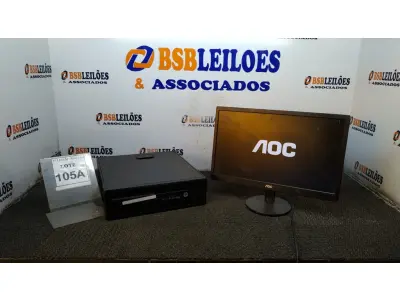 LOTE 105 - 01 CPU A10 PRO 7800, 2G, HD 500, PLACA DEDICADA 2G E 01 MONITOR AOC. (NO ESTADO) ATENÇÃO! FAZER A VISITAÇÃO ANTES DE ARREMATAR, NÃO SABEMOS SE FUNCIONA, LEILÃO NÃO TEM GARANTIA E NEM DEVOLUÇÃO, SUJEITO A POSSÍVEIS AVARIAS VISÍVEIS/OCULTAS E/OU AUSÊNCIA DE COMPONENTES.