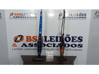 LOTE 069 - 02 ASPIRADORES DE PÓ DE MÃO. (NO ESTADO) ATENÇÃO! FAZER A VISITAÇÃO ANTES DE ARREMATAR, NÃO SABEMOS SE FUNCIONA, LEILÃO NÃO TEM GARANTIA E NEM DEVOLUÇÃO, SUJEITO A POSSÍVEIS AVARIAS VISÍVEIS/OCULTAS E/OU AUSÊNCIA DE COMPONENTES.