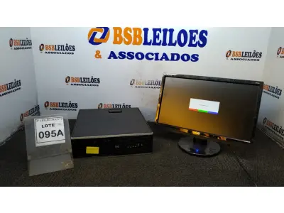 LOTE 095 - 01 CPU CORE 2 QUAD, 2G, HD 500 E 01 MONITOR HP. (NO ESTADO) ATENÇÃO! FAZER A VISITAÇÃO ANTES DE ARREMATAR, NÃO SABEMOS SE FUNCIONA, LEILÃO NÃO TEM GARANTIA E NEM DEVOLUÇÃO, SUJEITO A POSSÍVEIS AVARIAS VISÍVEIS/OCULTAS E/OU AUSÊNCIA DE COMPONENTES.