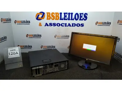 LOTE 120 - 01 CPU CORE 2 QUAD, 2G, HD 500 E 01 MONITOR HP. (NO ESTADO) ATENÇÃO! FAZER A VISITAÇÃO ANTES DE ARREMATAR, NÃO SABEMOS SE FUNCIONA, LEILÃO NÃO TEM GARANTIA E NEM DEVOLUÇÃO, SUJEITO A POSSÍVEIS AVARIAS VISÍVEIS/OCULTAS E/OU AUSÊNCIA DE COMPONENTES.