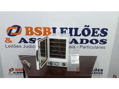 LOTE 051 - 01 ESTUFA DE ESTERILIZAÇÃO E SECAGEM. (NO ESTADO) ATENÇÃO! FAZER A VISITAÇÃO ANTES DE ARREMATAR, NÃO SABEMOS SE FUNCIONA, LEILÃO NÃO TEM GARANTIA E NEM DEVOLUÇÃO, SUJEITO A POSSÍVEIS AVARIAS VISÍVEIS/OCULTAS E/OU AUSÊNCIA DE COMPONENTES.