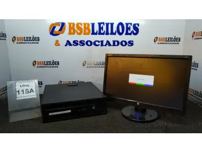 LOTE 115 - 01 CPU A10 PRO 7800, 2G, HD 500, PLACA DEDICADA 2G E 01 MONITOR HP. (NO ESTADO) ATENÇÃO! FAZER A VISITAÇÃO ANTES DE ARREMATAR, NÃO SABEMOS SE FUNCIONA, LEILÃO NÃO TEM GARANTIA E NEM DEVOLUÇÃO, SUJEITO A POSSÍVEIS AVARIAS VISÍVEIS/OCULTAS E/OU AUSÊNCIA DE COMPONENTES.