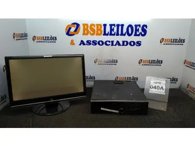 LOTE 040 - 01 CPU CORE 2 QUAD, 2G, HD 500 E 01 MONITOR LENOVO. (NO ESTADO) ATENÇÃO! FAZER A VISITAÇÃO ANTES DE ARREMATAR, NÃO SABEMOS SE FUNCIONA, LEILÃO NÃO TEM GARANTIA E NEM DEVOLUÇÃO, SUJEITO A POSSÍVEIS AVARIAS VISÍVEIS/OCULTAS E/OU AUSÊNCIA DE COMPONENTES.