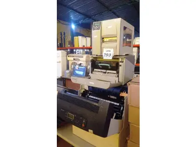 LOTE 293 - 01 IMPRESSORA PHASER 7100, 01 IMPRESSORA MARCA SAMSUNG MODELO ML3750ND E 0 IMPRESSORA DE ETIQUETAS MARCA ZEBRA. (NO ESTADO) ATENÇÃO! FAZER A VISITAÇÃO ANTES DE ARREMATAR, NÃO SABEMOS SE FUNCIONA, LEILÃO NÃO TEM GARANTIA E NEM DEVOLUÇÃO, SUJEITO A POSSÍVEIS AVARIAS VISÍVEIS/OCULTAS E/OU AUSÊNCIA DE COMPONENTES.