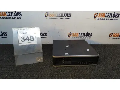 LOTE 348 - 01 MINI CPU HP. (NO ESTADO) ATENÇÃO! FAZER A VISITAÇÃO ANTES DE ARREMATAR, NÃO SABEMOS SE FUNCIONA, LEILÃO NÃO TEM GARANTIA E NEM DEVOLUÇÃO, SUJEITO A POSSÍVEIS AVARIAS VISÍVEIS/OCULTAS E/OU AUSÊNCIA DE COMPONENTES.