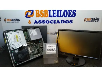LOTE 095 - 01 CPU CORE 2 QUAD, 2G, HD 500 E 01 MONITOR HP. (NO ESTADO) ATENÇÃO! FAZER A VISITAÇÃO ANTES DE ARREMATAR, NÃO SABEMOS SE FUNCIONA, LEILÃO NÃO TEM GARANTIA E NEM DEVOLUÇÃO, SUJEITO A POSSÍVEIS AVARIAS VISÍVEIS/OCULTAS E/OU AUSÊNCIA DE COMPONENTES.