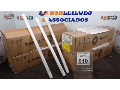 LOTE 010 - 01 LOTE COM GRANDE QUANTIDADE DE LÂMPADAS LED. (NO ESTADO) ATENÇÃO! FAZER A VISITAÇÃO ANTES DE ARREMATAR, NÃO SABEMOS SE FUNCIONA, LEILÃO NÃO TEM GARANTIA E NEM DEVOLUÇÃO, SUJEITO A POSSÍVEIS AVARIAS VISÍVEIS/OCULTAS E/OU AUSÊNCIA DE COMPONENTES.