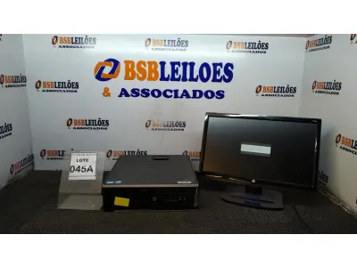 LOTE 045 - 01 CPU I5 2°GERAÇÃO, 2G, HD 500 E 01 MONITOR HP. (NO ESTADO) ATENÇÃO! FAZER A VISITAÇÃO ANTES DE ARREMATAR, NÃO SABEMOS SE FUNCIONA, LEILÃO NÃO TEM GARANTIA E NEM DEVOLUÇÃO, SUJEITO A POSSÍVEIS AVARIAS VISÍVEIS/OCULTAS E/OU AUSÊNCIA DE COMPONENTES.