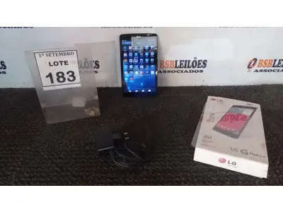 LOTE 183 - 01 TABLET LG GPAD. (NO ESTADO) ATENÇÃO! FAZER A VISITAÇÃO ANTES DE ARREMATAR, NÃO SABEMOS SE FUNCIONA, LEILÃO NÃO TEM GARANTIA E NEM DEVOLUÇÃO, SUJEITO A POSSÍVEIS AVARIAS VISÍVEIS/OCULTAS E/OU AUSÊNCIA DE COMPONENTES